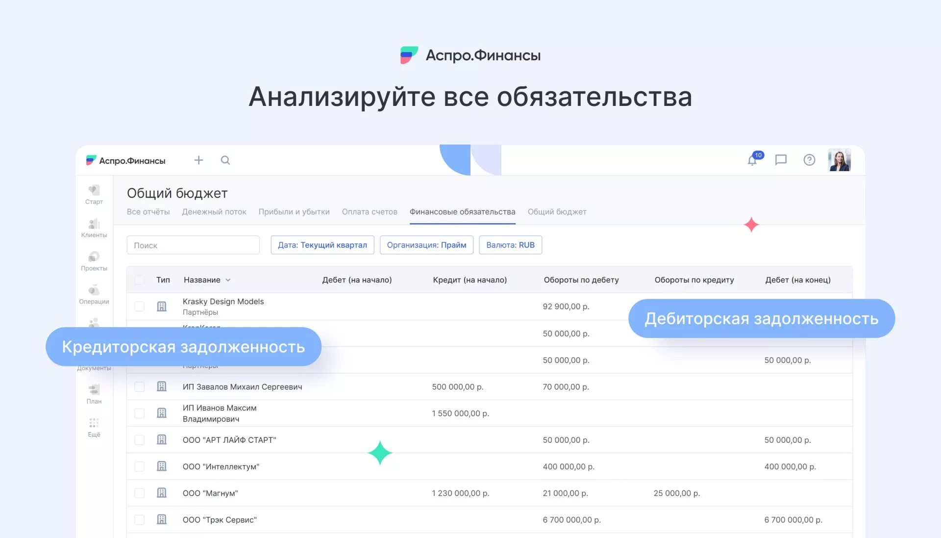 Аспро.Финансы