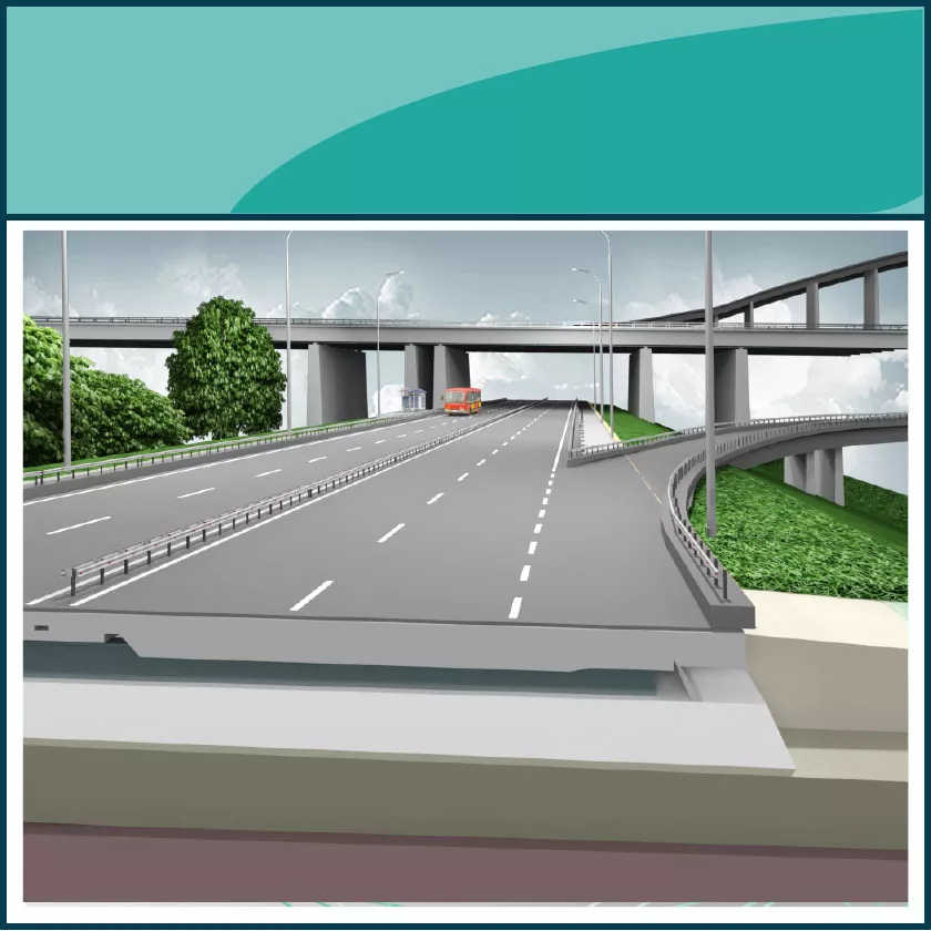 Топоматик Robur — Автомобильные дороги