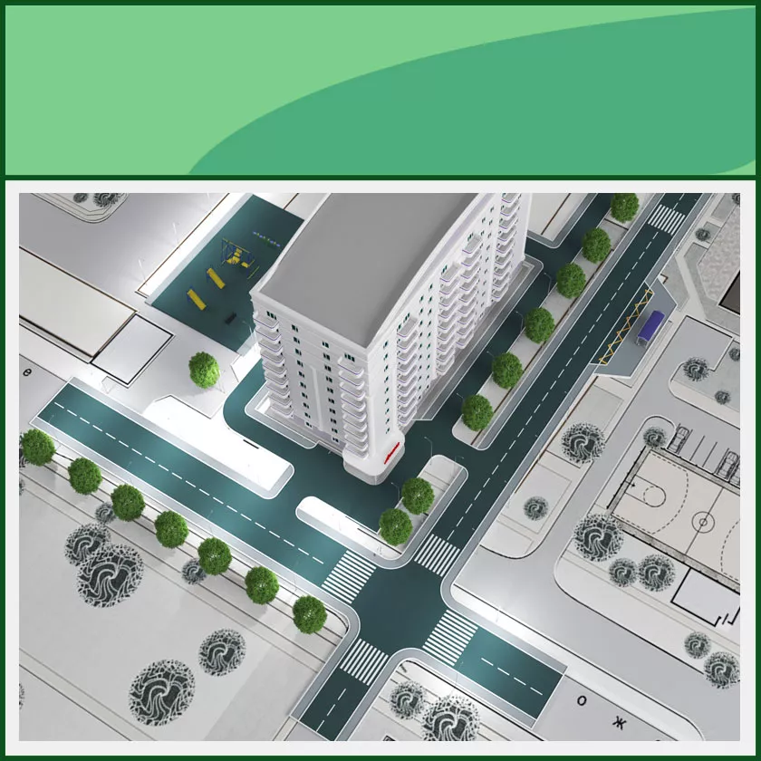 Топоматик Robur — Генеральные планы