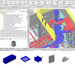 Model Studio CS Отопление и вентиляция