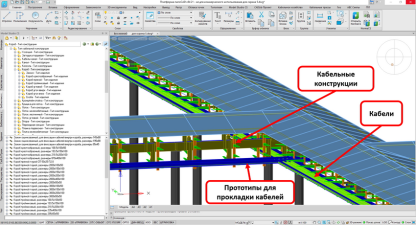 Model Studio CS Кабельное хозяйство